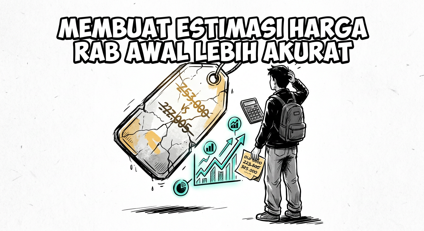 Jangan Terjebak Angka Ajaib, Cara Membuat Estimasi Harga RAB Awal Lebih Akurat