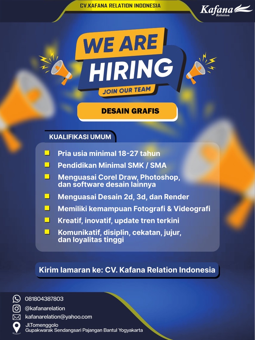 Poster Interior Design di CV Kafana Relation Indonesia 1