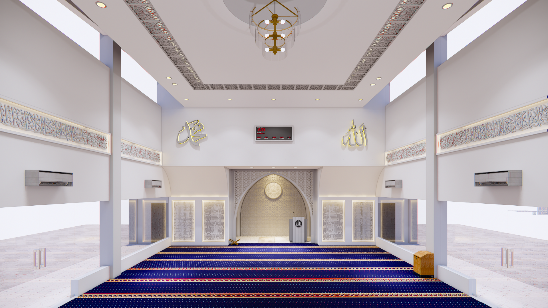 Portofolio Masjid oleh Asiqah Aulyah Putri — Interior 2026