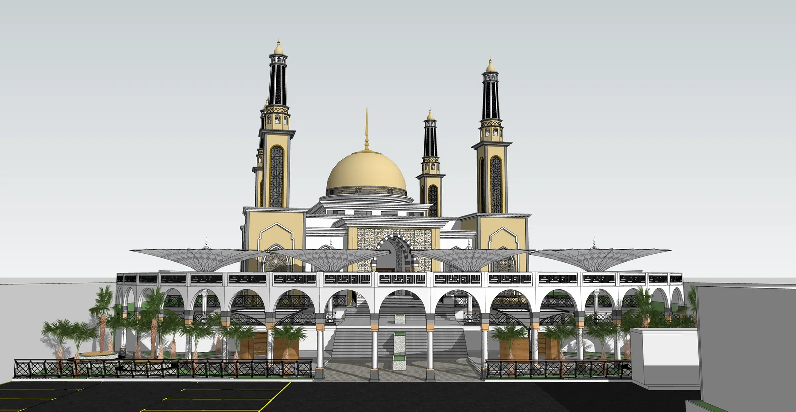 MASJID AGUNG AL-MASYHAR_MALUKU UTARA