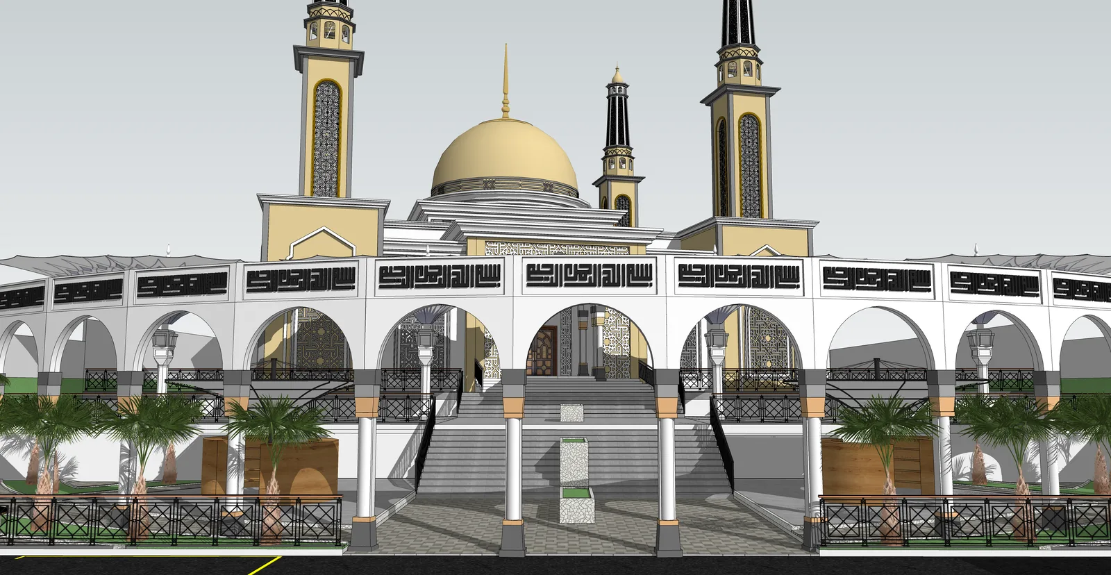 MASJID AGUNG AL-MASYHAR_MALUKU UTARA