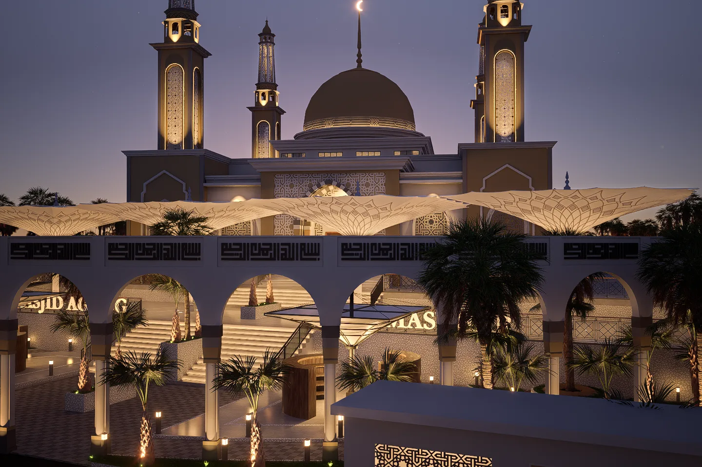 MASJID AGUNG AL-MASYHAR_MALUKU UTARA